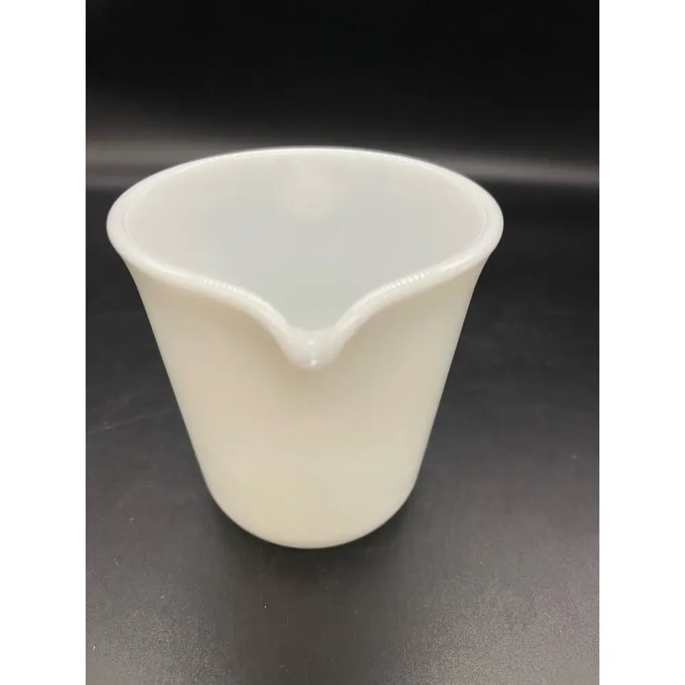 Vintage Pyrex Milk Glass Creamer 3.5